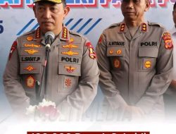 Kapolri Jenderal Polisi Drs. Listyo Sigit Prabowo, M.Si., memimpin peletakan batu pertama program 100.000 rumah subsidi bagi personel Polri