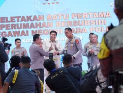 Ground Breaking Serentak Pembangunan Perumahan Bersubsidi Bagi Personel Polri Polda Riau