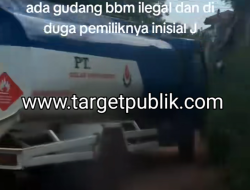 Mobil Tangki Biru Putih Yang Berkedok Industri Masuk Gudang Ilegal Untuk Di Salurkan Kepelangan